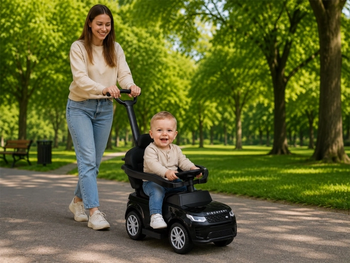 2-in-1 loopauto en duwauto