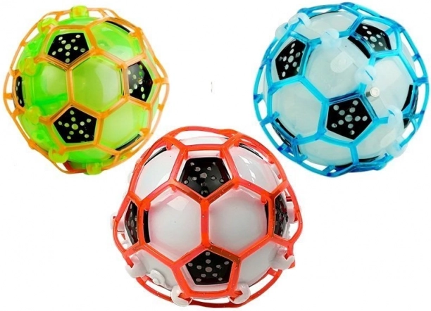Lichtgevende springende voetbal voor kinderen met geluiden