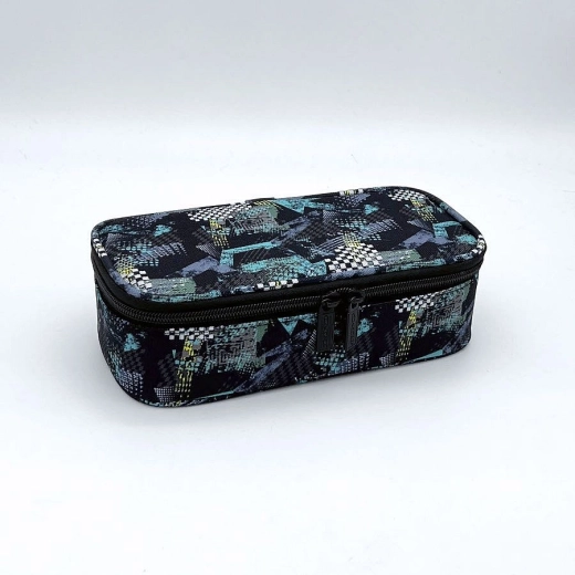 Schooletui CONCORDE Abstract met klep – groen