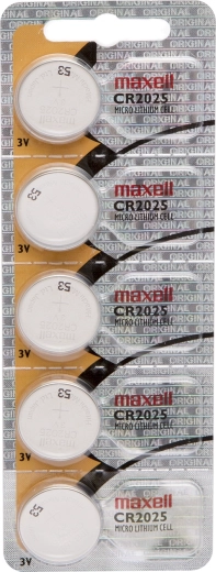 Lithium-knoopcelbatterij CR2025 3 V - 1 stuk