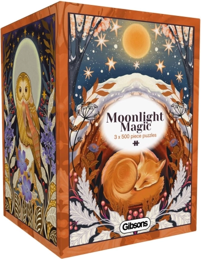 GIBSONS Puzzel Magische nacht 3x500 stukjes