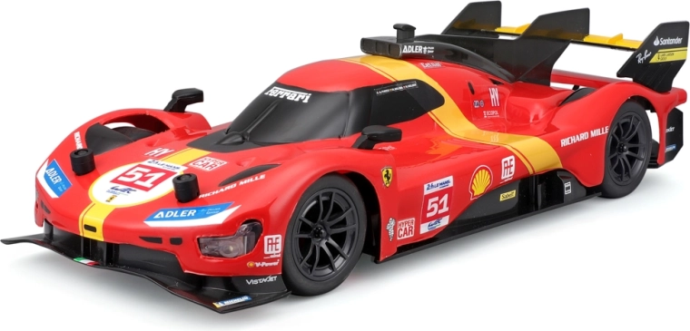 Ferrari 499P Le Mans-kampioen RC-auto met verlichting 1:16