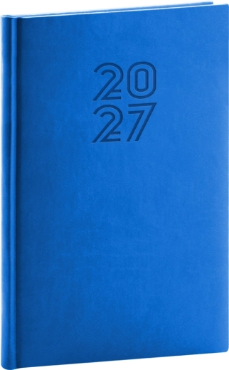 Notique Aprint weekagenda 2027 – Blauw