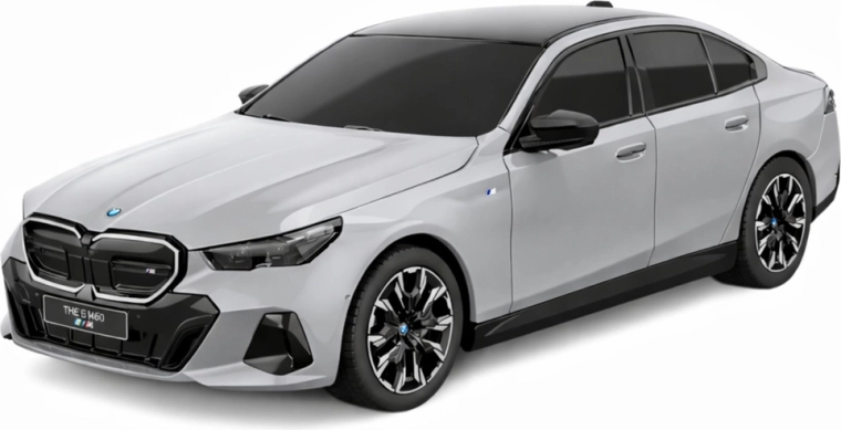 Realistisch design van de BMW i5 op schaal 1:24