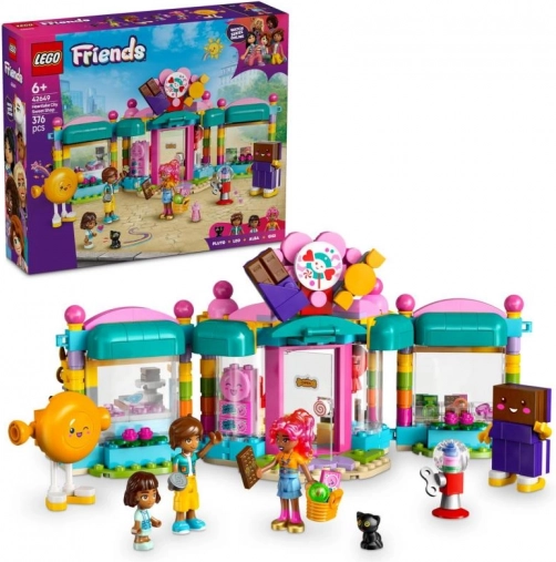 Lego Friends snoepwinkel in Heartlake