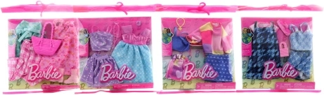 Barbie set van 2 outfits voor poppen