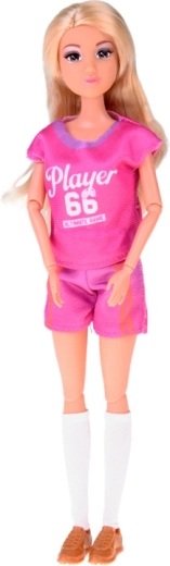 Voetbaluitdaging met shirt “Player 66”