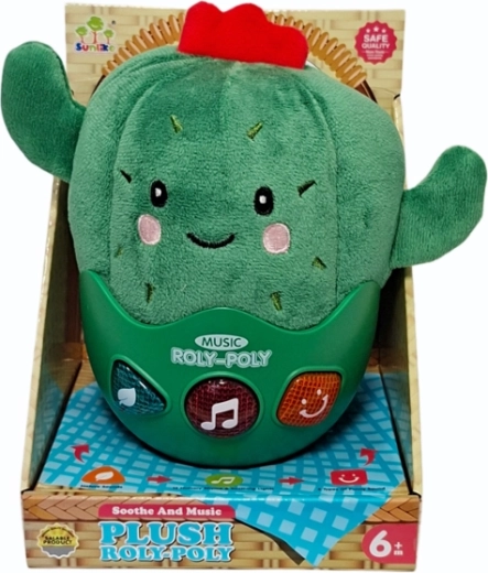 Pluchen cactus met geluiden en melodieën