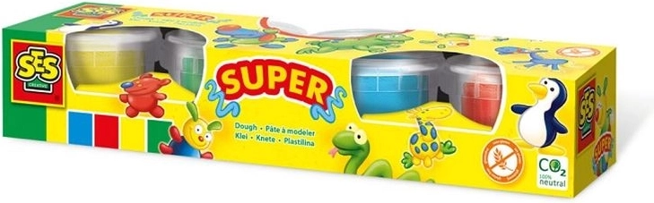 SES boetseerklei – set van 4 kleuren