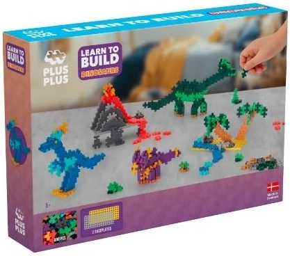 Creatieve bouwset Plus-Plus Leer dinosaurussen bouwen