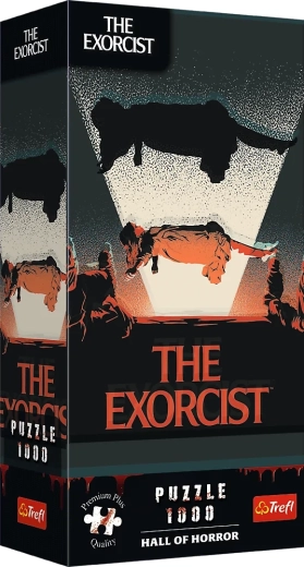 Trefl Puzzle Premium Plus Hall of Horror: De exorcist 1000 stukjes