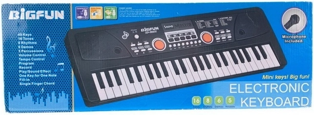 Kinderkeyboard Madej met microfoon