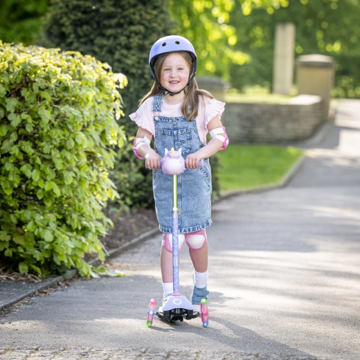 Lichtgevende voorwielen voor rijplezier