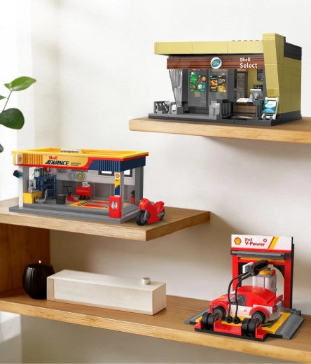 Modulaire set om het hele station uit te breiden