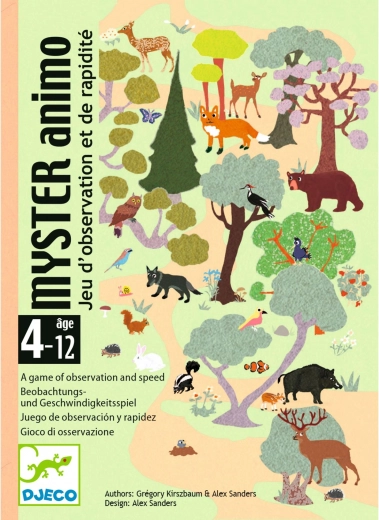 Djeco kaartspel Myster Animo