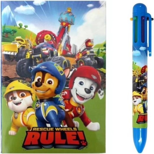 Set notitieboek en pen Paw Patrol