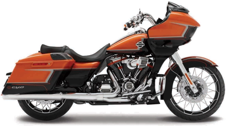 Maisto Harley-Davidson 2022 CVO Road Glide oranje-metallic zwart 1:18