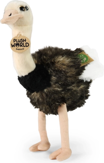 Rappa pluchen struisvogel 33 cm eco-friendly Plush world