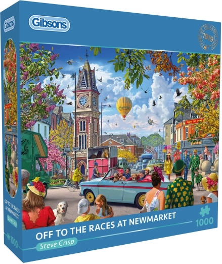 Gibsons puzzel Rennen in Newmarket 1000 stukjes