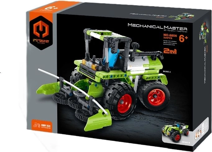 Mechanical Master bouwset maaidorser 2-in-1 336 onderdelen - 1 stuk