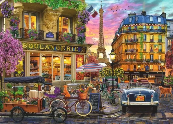 Ravensburger puzzel Parijs bij zonsopgang 1000 stukjes