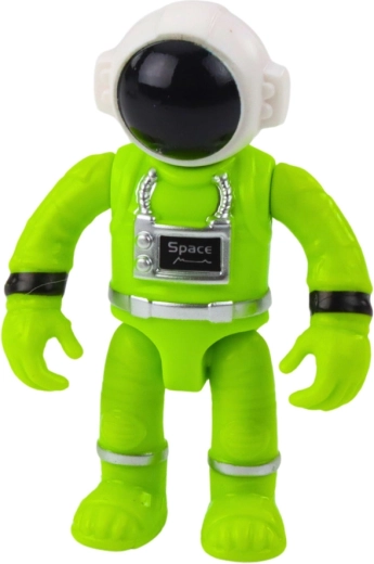 Astronautenfiguur klaar voor verkenning