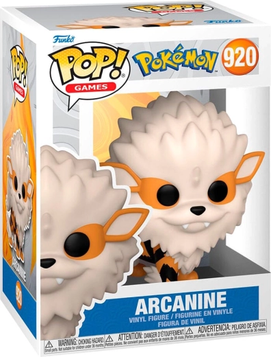 Funko Pop! Games Pokémon Arcanine (Arkani) #920 - 1 stuk