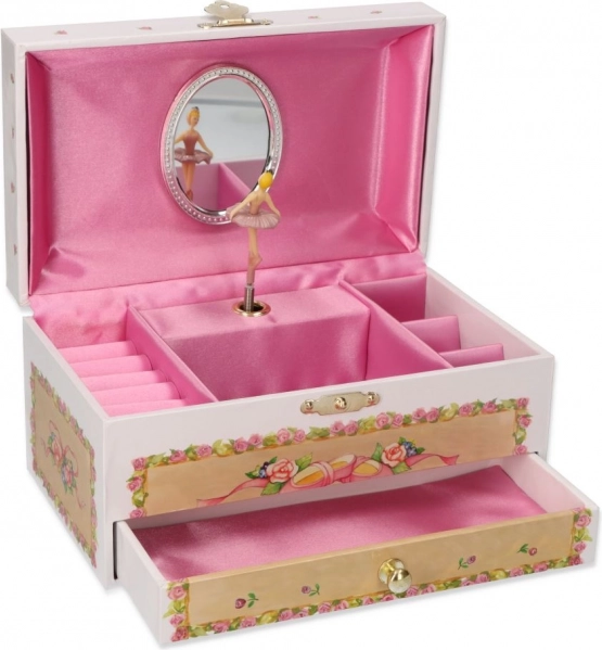 Muzikale sieradendoos Bloemenlied met de melodie Het Zwanenmeer