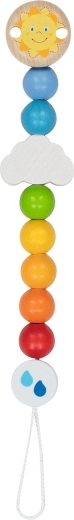 Speenketting regenboog - 1 stuk