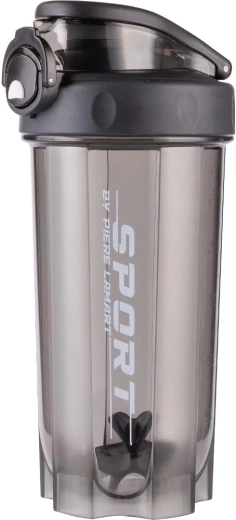 Sportshakerfles Lamart Shake 600 ml zwart
