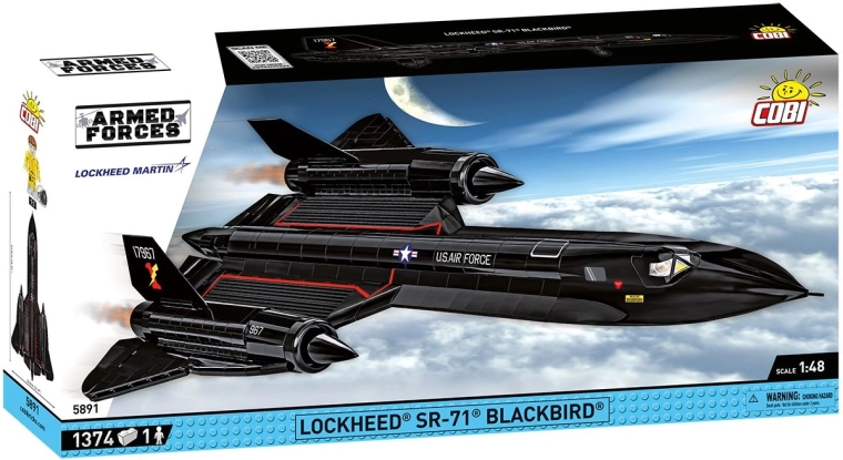 Cobi Armed Forces Lockheed SR-71 Blackbird bouwset 1:48