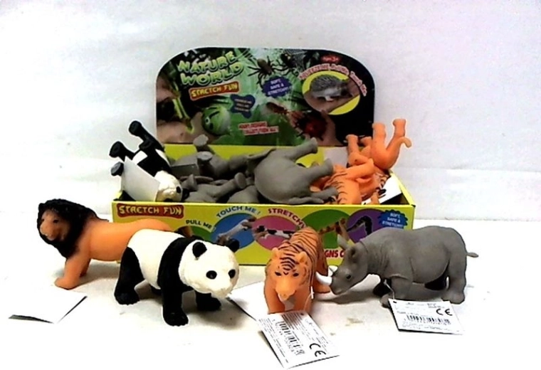 Figuur van een wild dier 12 cm (6 varianten)