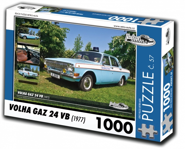 Puzzel RETRO-AUTO’s Volha Gaz 24 VB 1000 stukjes