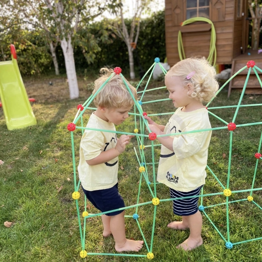 Creatief spelen thuis en in de tuin