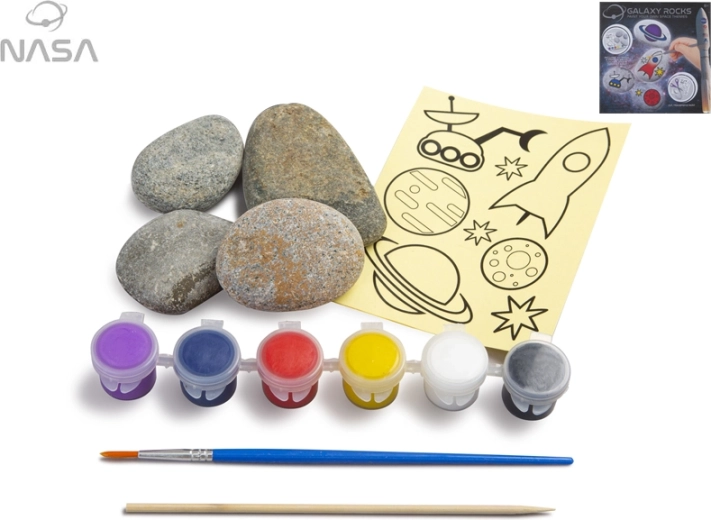 NASA creatieve set voor het schilderen van steentjes – planeten