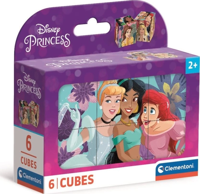 Plaatjeskubussen Disney prinsessen – 6 blokken