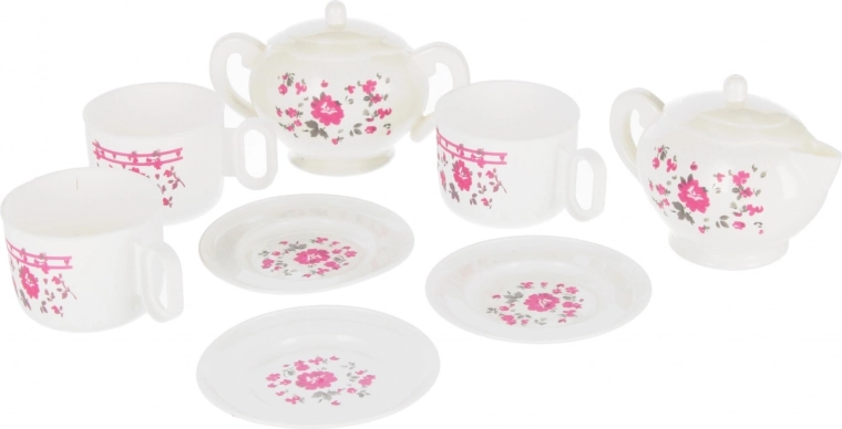 Servies voor spel met drie personen