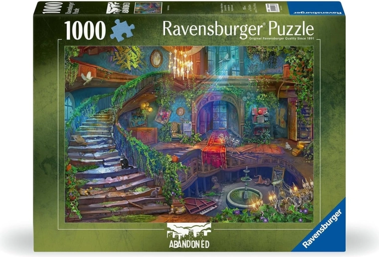 Ravensburger puzzel Abandoned: Lege hotelkamers 1000 stukjes
