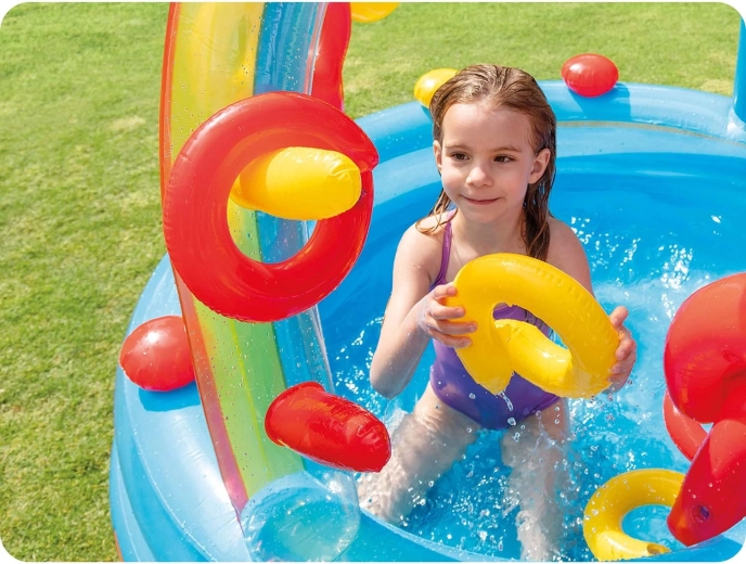 Spellen met ringen en balletjes