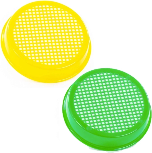 Plastic zandzeef