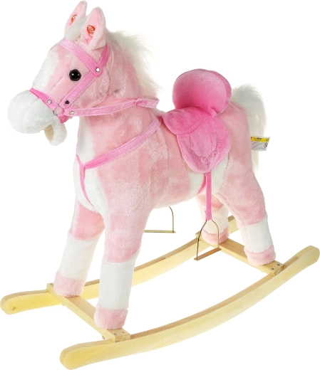 Roze hobbelpaard