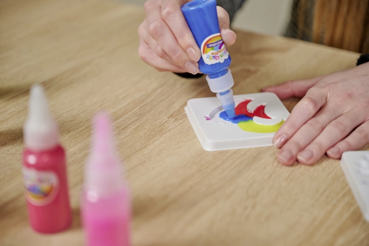 Nauwkeurig aanbrengen van gekleurde gels