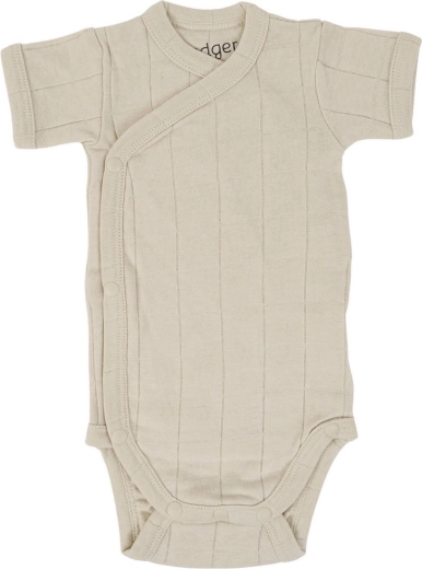 Lodger hydrofiel rompertje met korte mouwen Tribe Birch 80