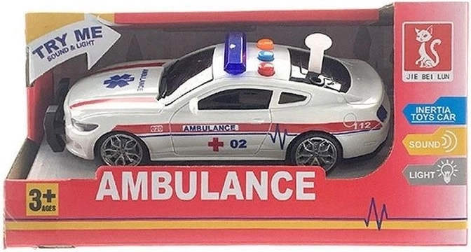 Kinderambulance met licht en geluid