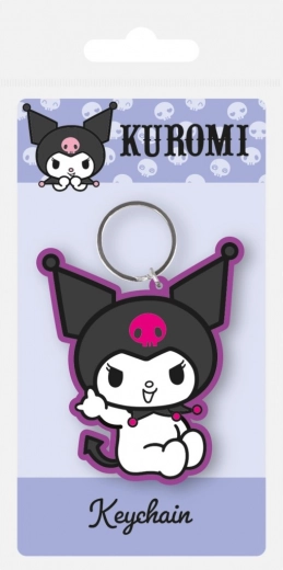 Rubberen sleutelhanger Hello Kitty Kuromi