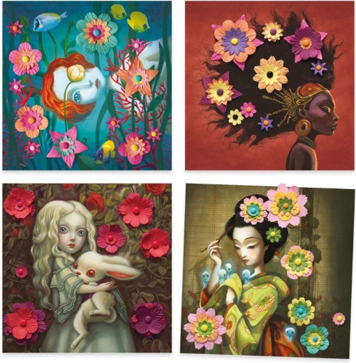 Vier artistieke motieven om af te maken