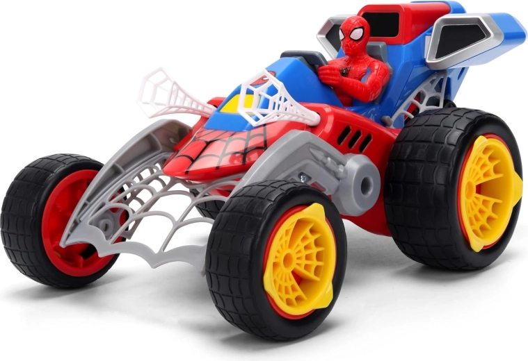 Spider-Man achter het stuur