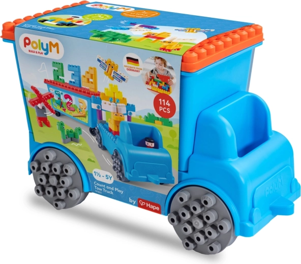 Takelwagen om mee te spelen en op te bergen