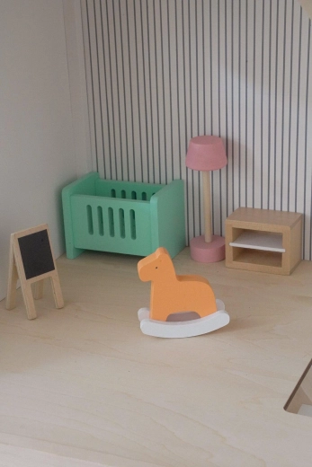 Houten uitvoering voor creatief spel
