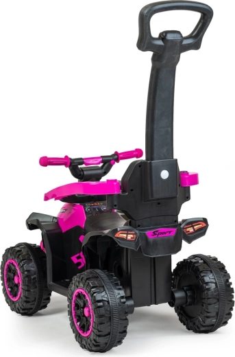 Oudercontrole met comfortabele duwstang